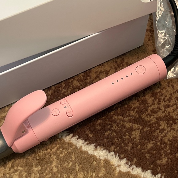 TYMO ROTA 1” Ionic Rotating Pink Curling Iron - Picture 4 of 15